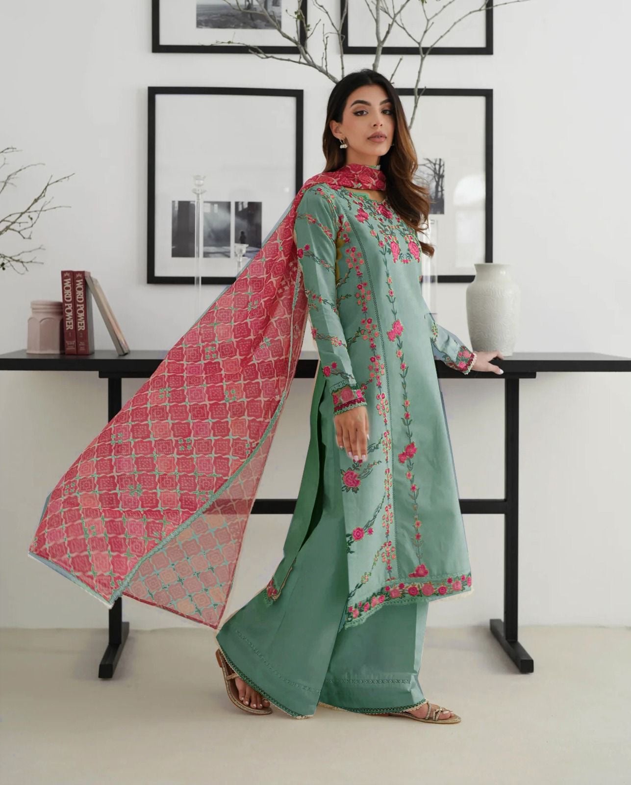 Zaib Lawn 3pc