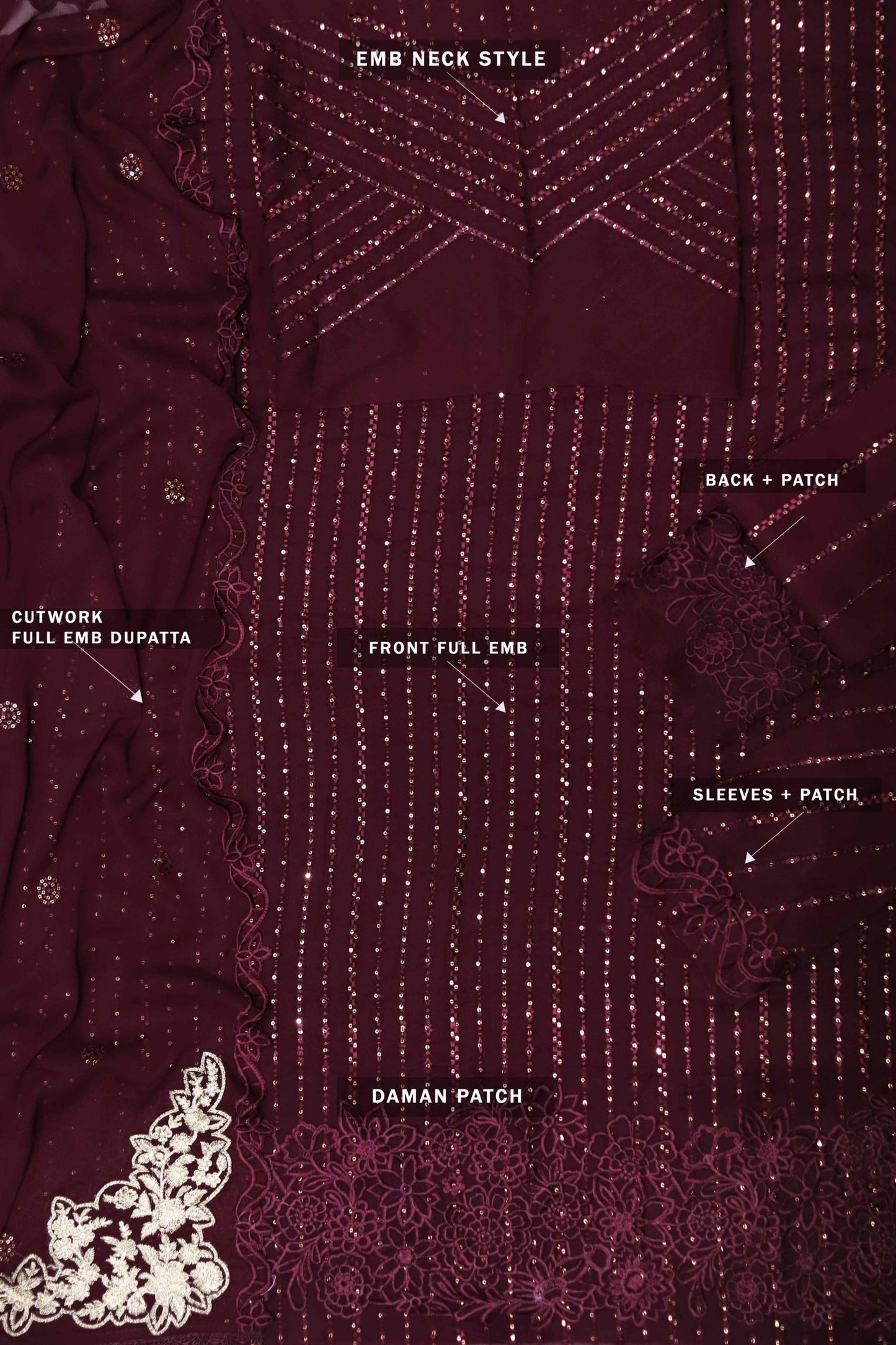 Azure 3pc Festive Unstitched Collection