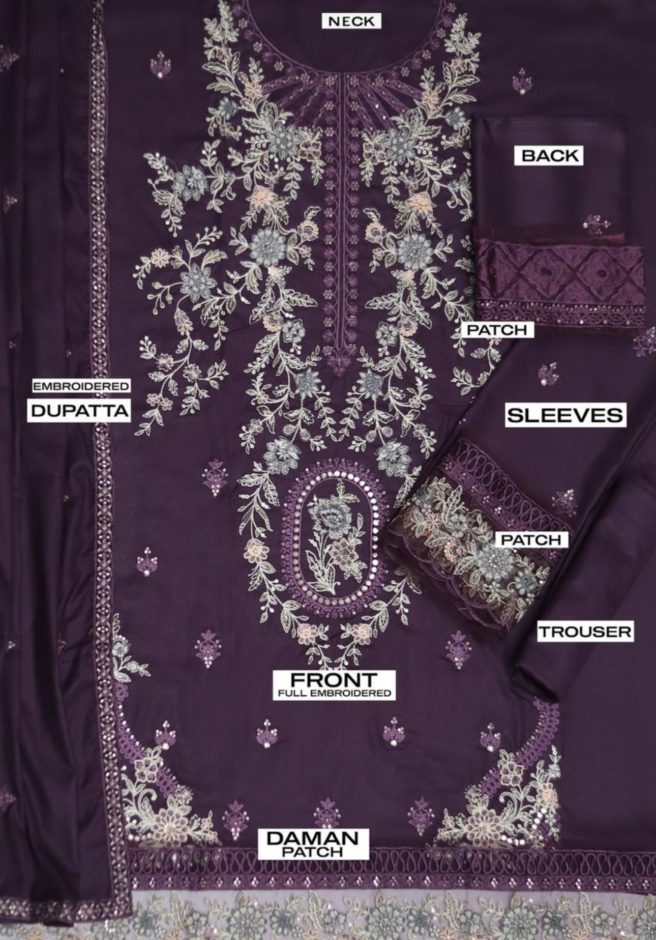 Maria B Dhanak 3pc