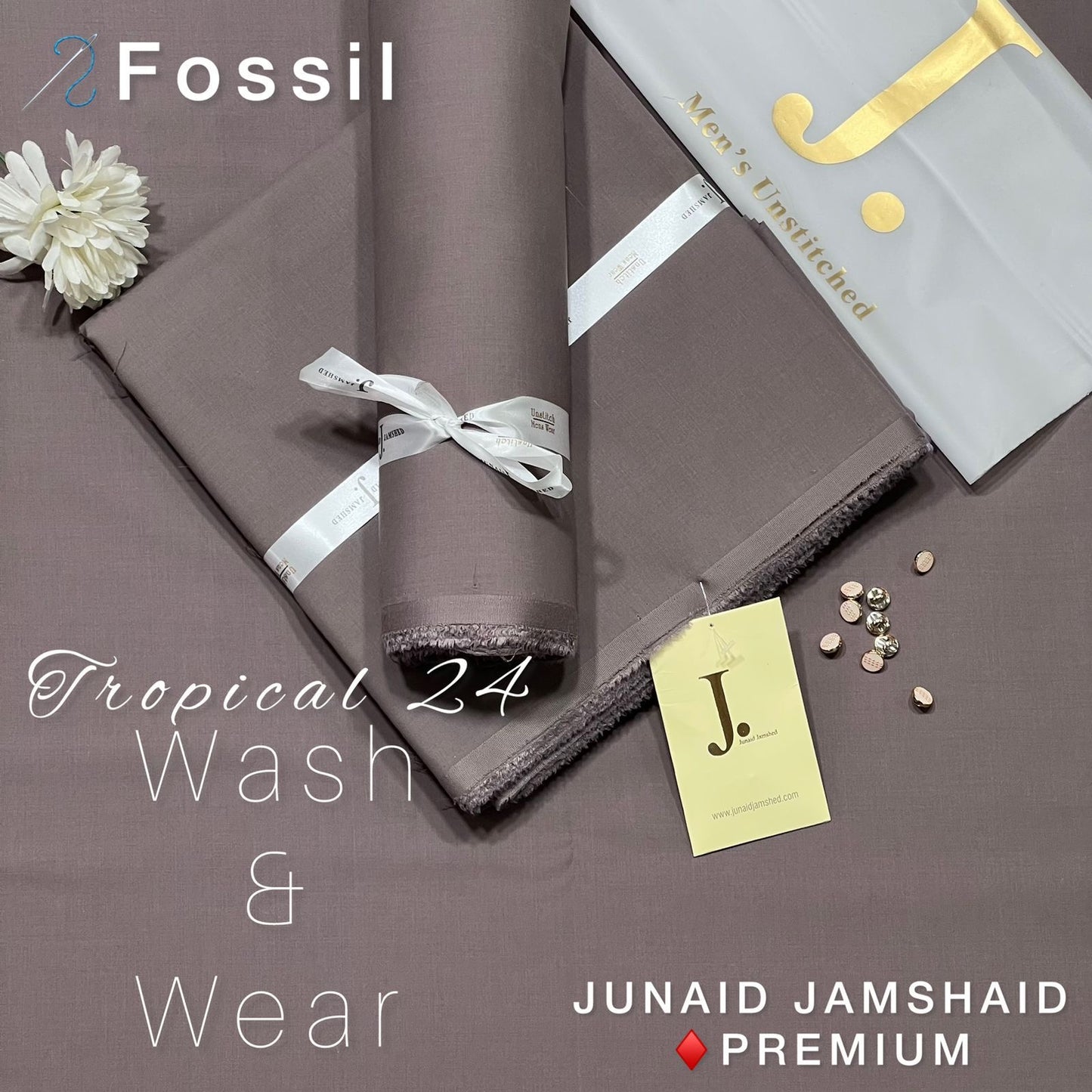 JUNAID JUMSHAID Men’s Luxury Tropical Collection