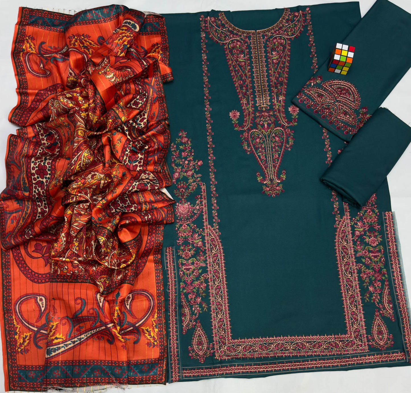 Hussain Rehar ( pink thread Emb )