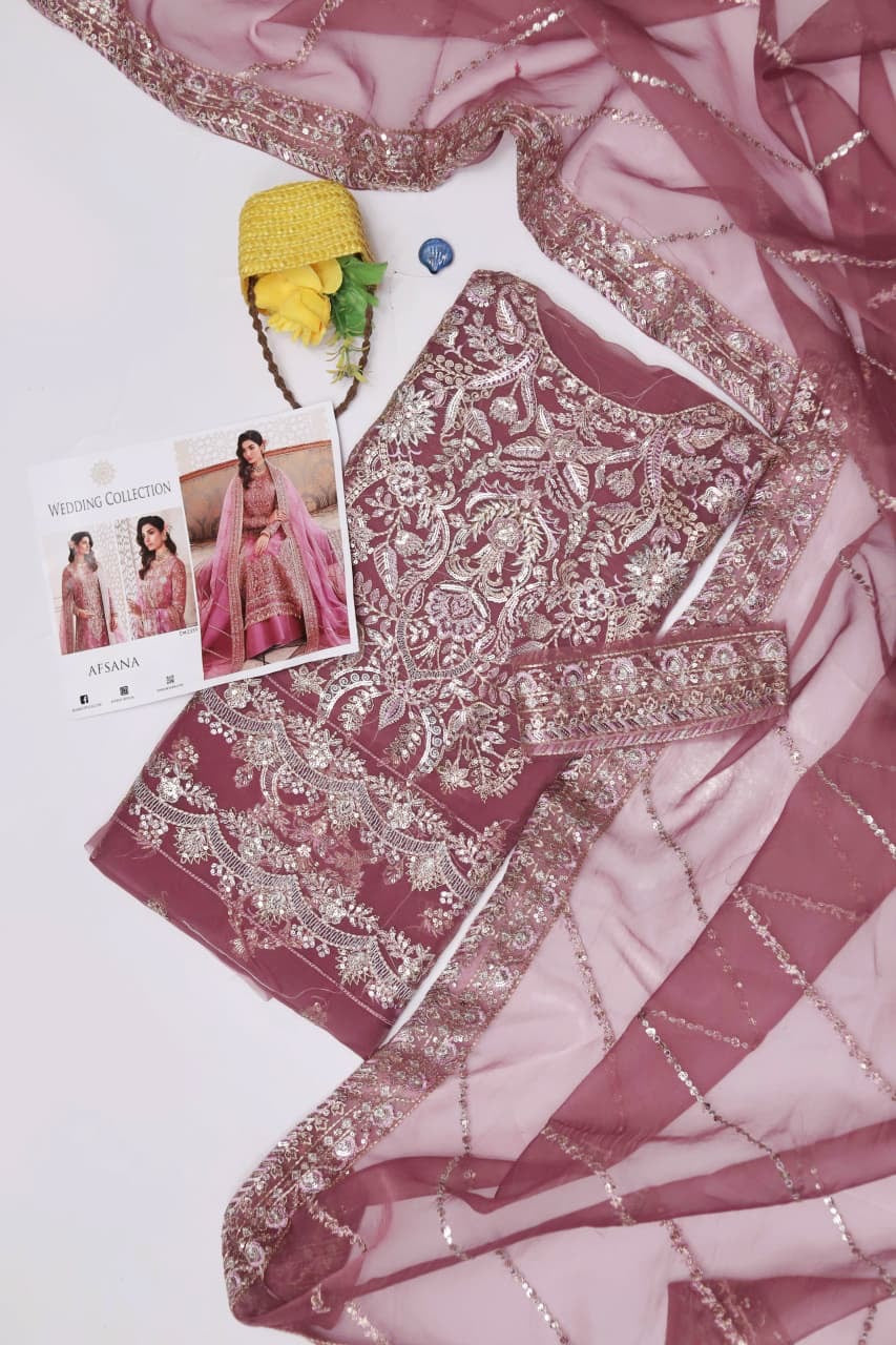 Afsana 3pc Festive Unstitched