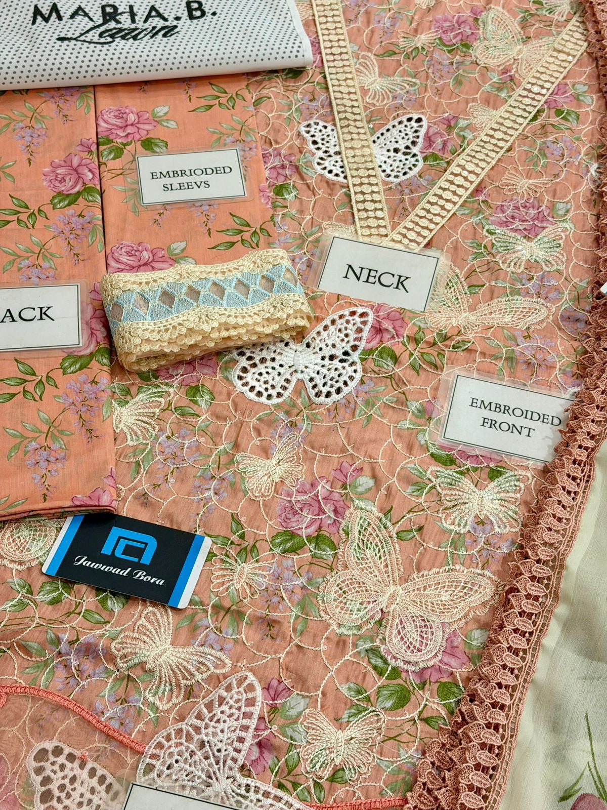 Maria B butterfly lawn