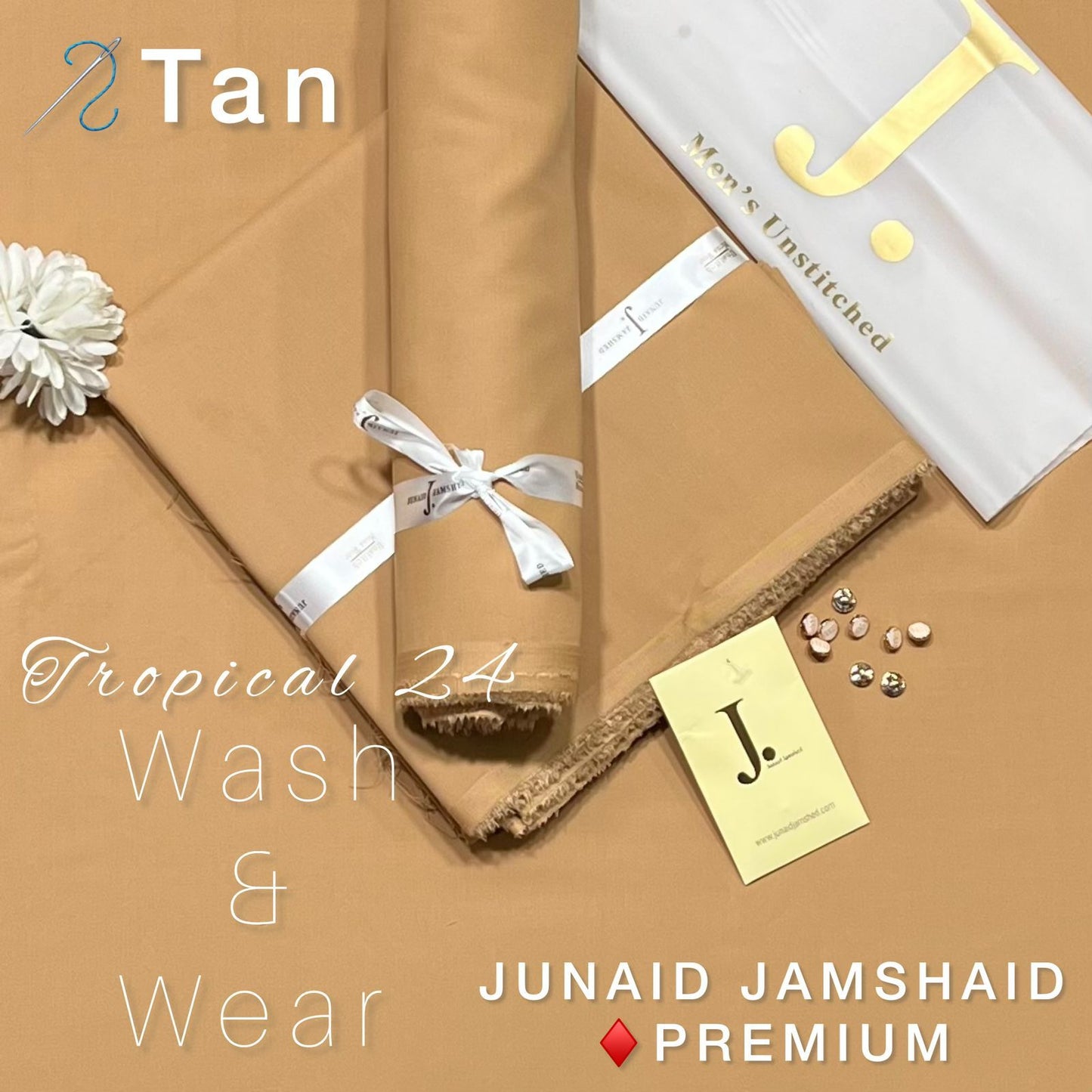 JUNAID JUMSHAID Men’s Luxury Tropical Collection