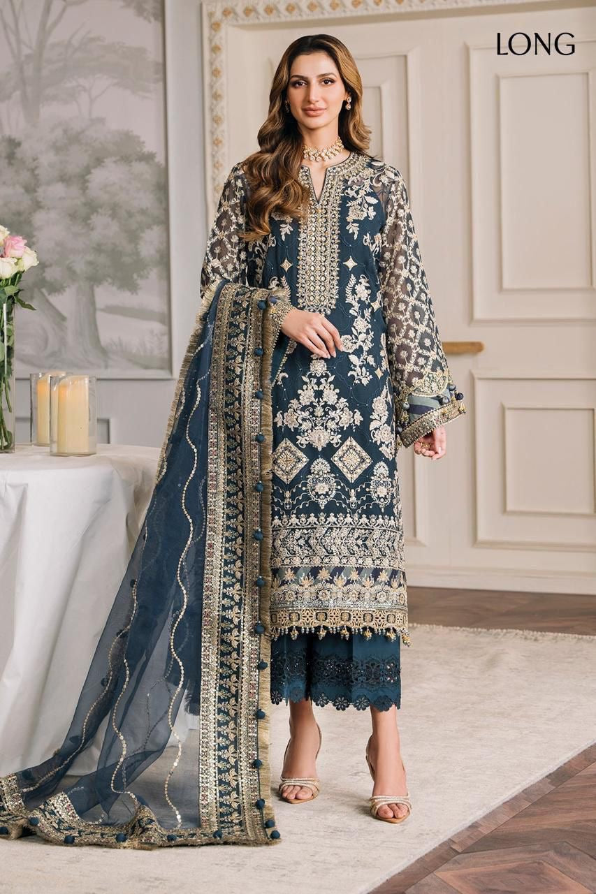 Baroque 3pc Luxury Festive Unstitched