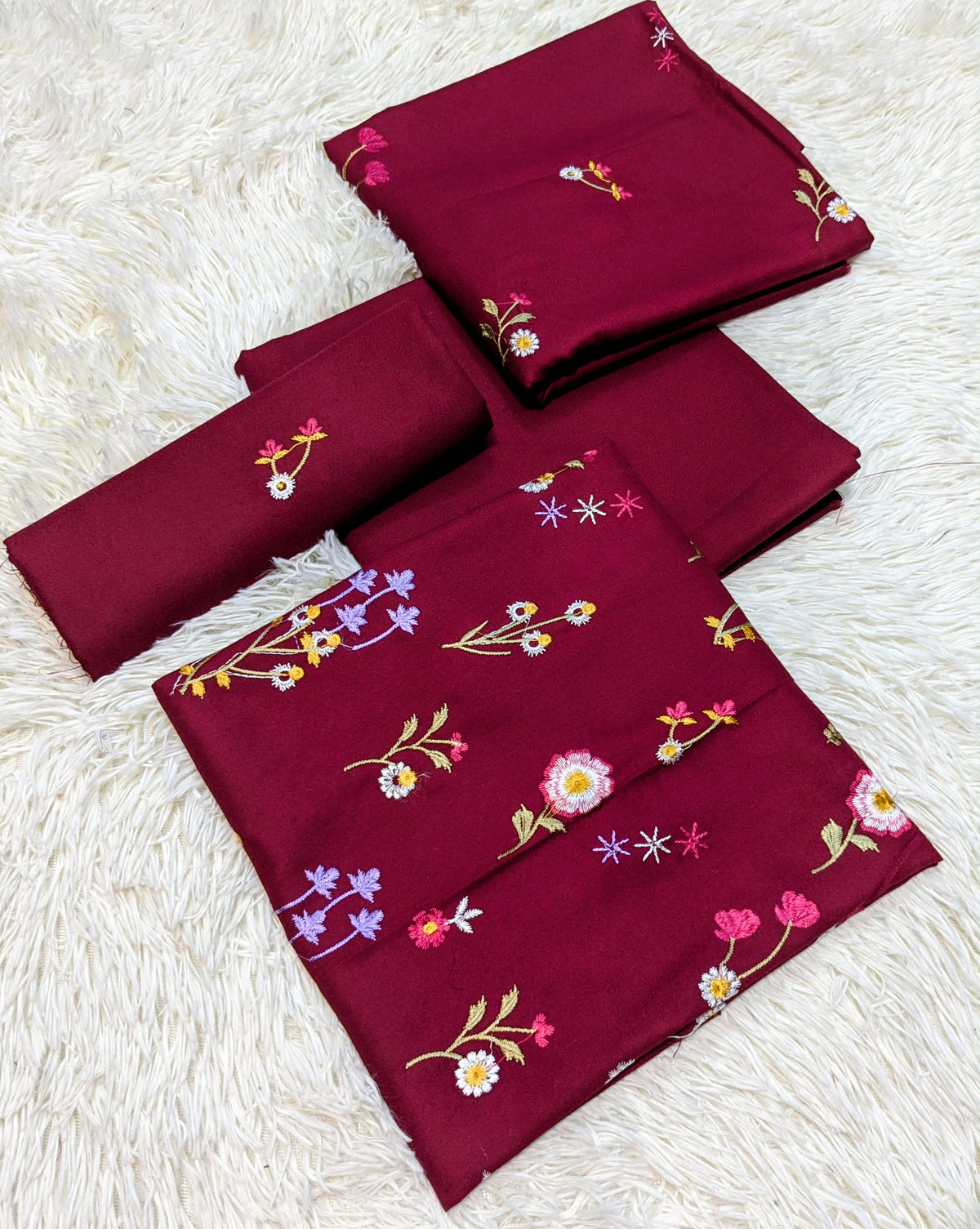 India Booti Dhanak 3pcs