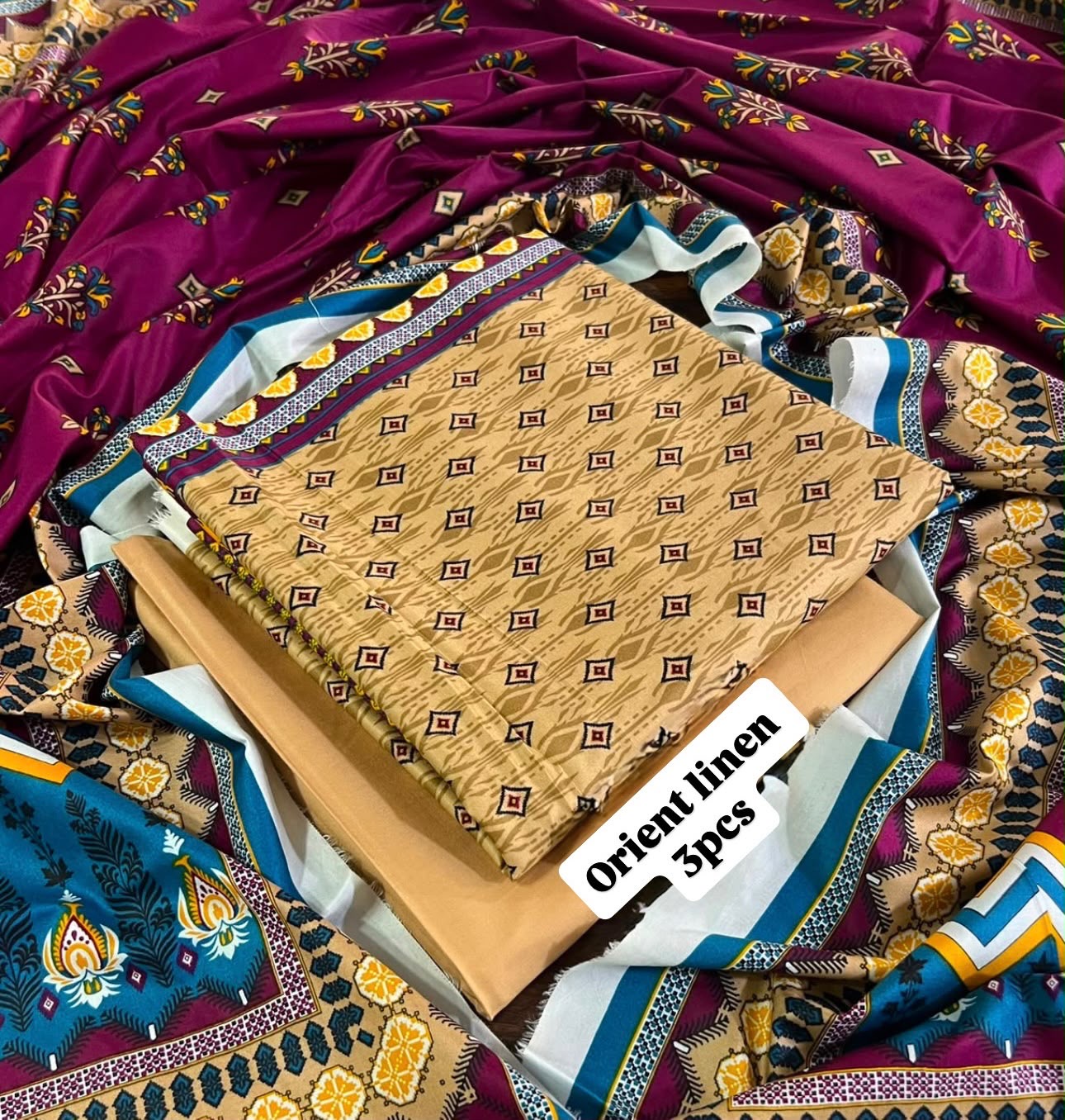 Orient Linen 3pc
