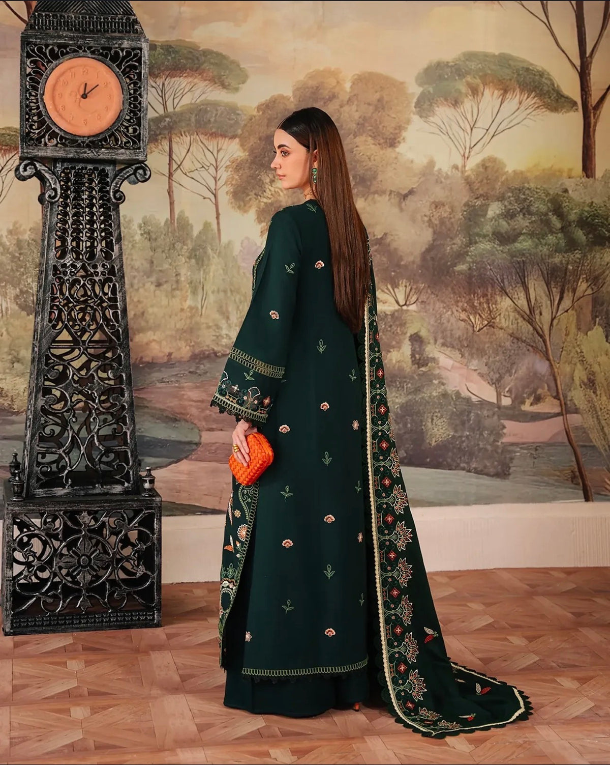 Mahnur karandi 3pc ( secret garden )