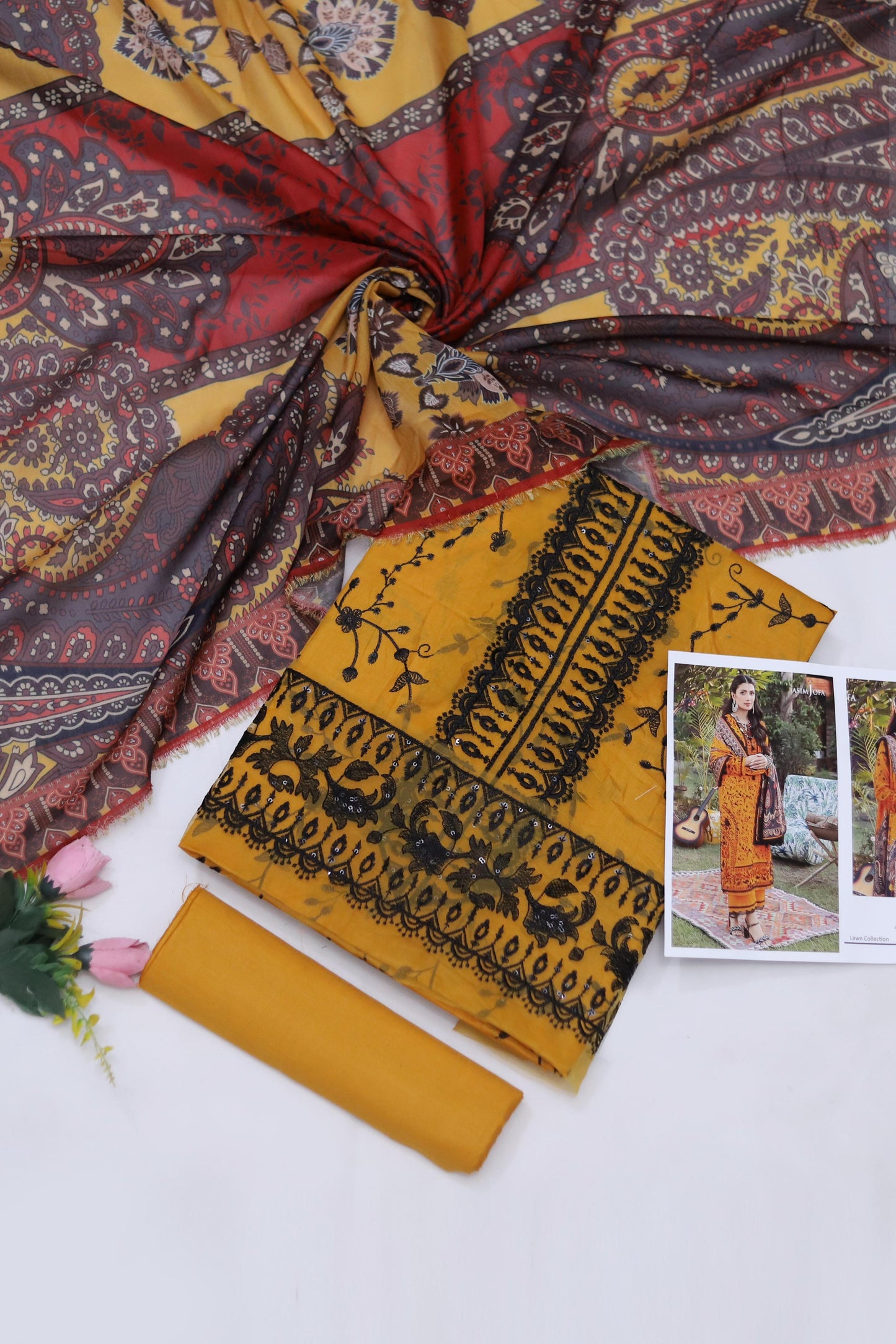 Asim Jofa Lawn 3pc