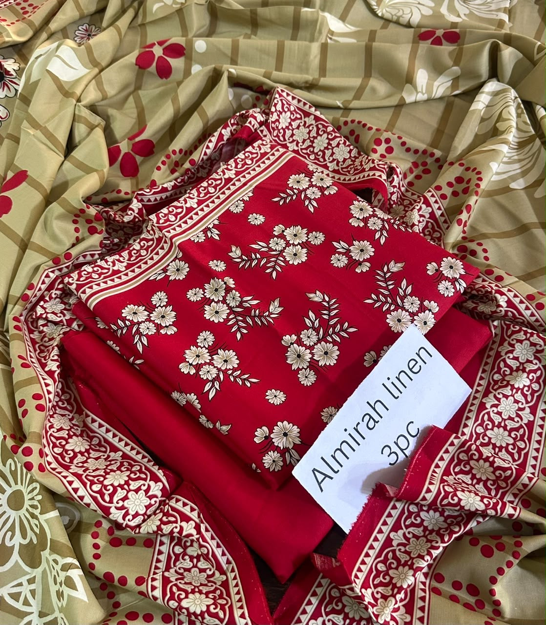 Almirah linen 3pcs