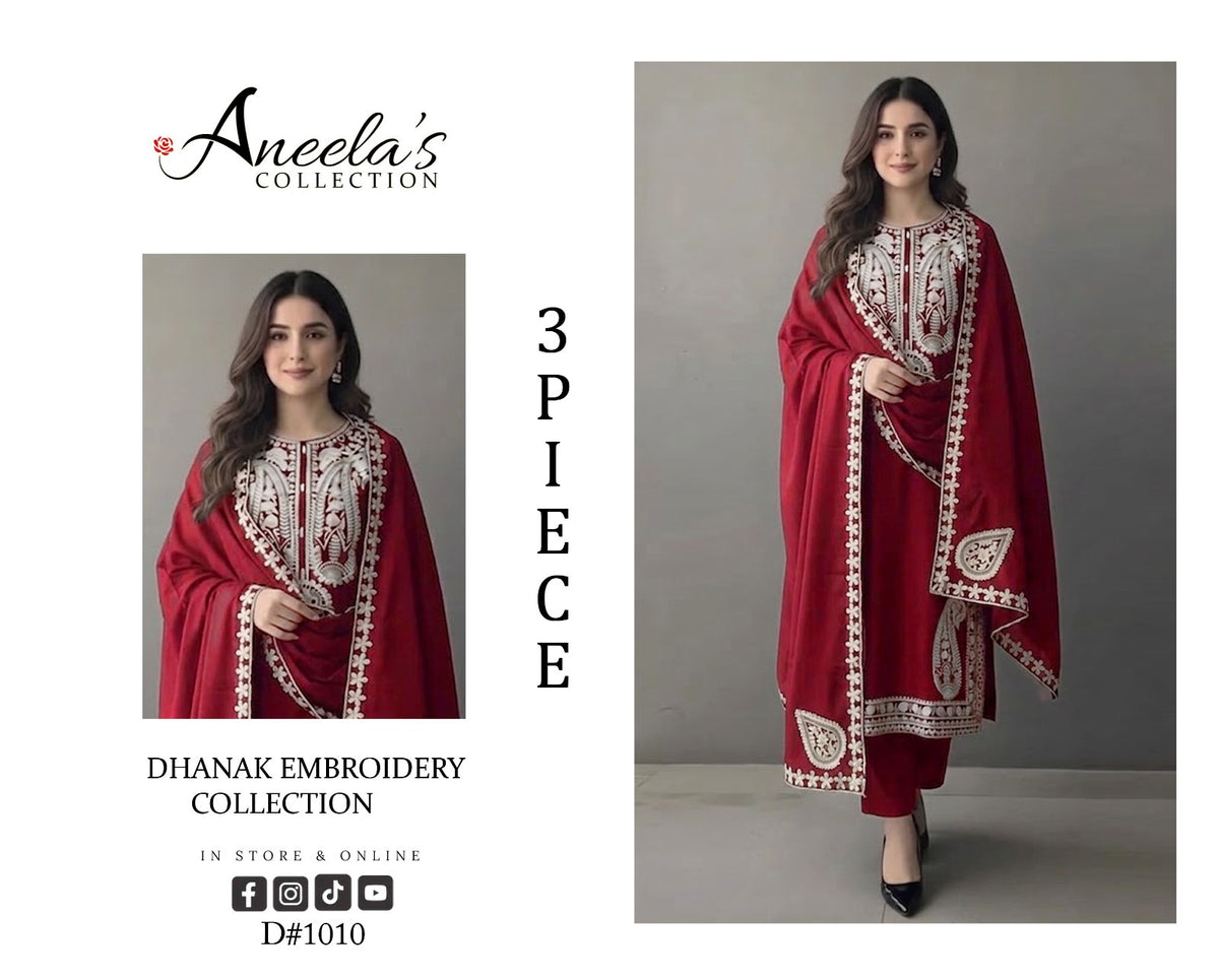 Aneela’s Dhanak 3pc ( 1010 )