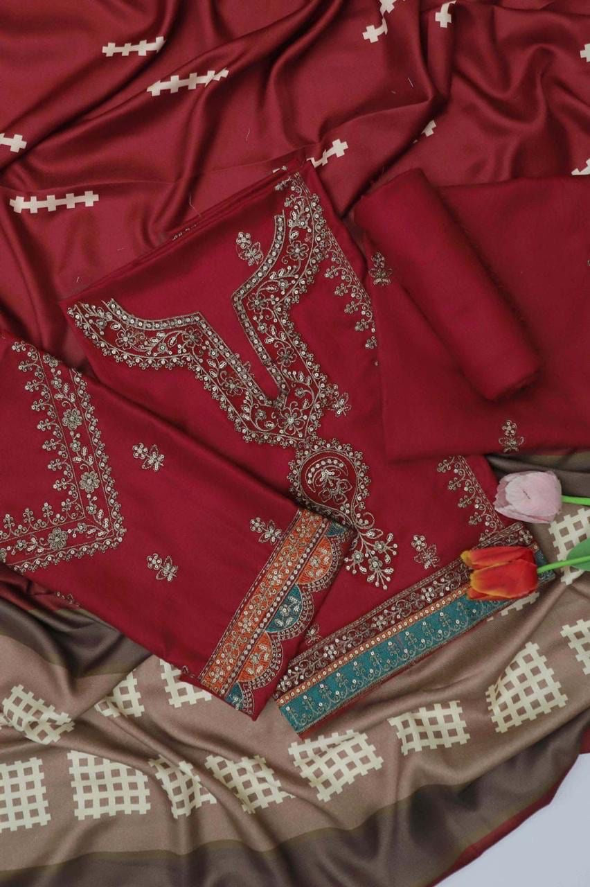 Maria B Dhanak 3pc