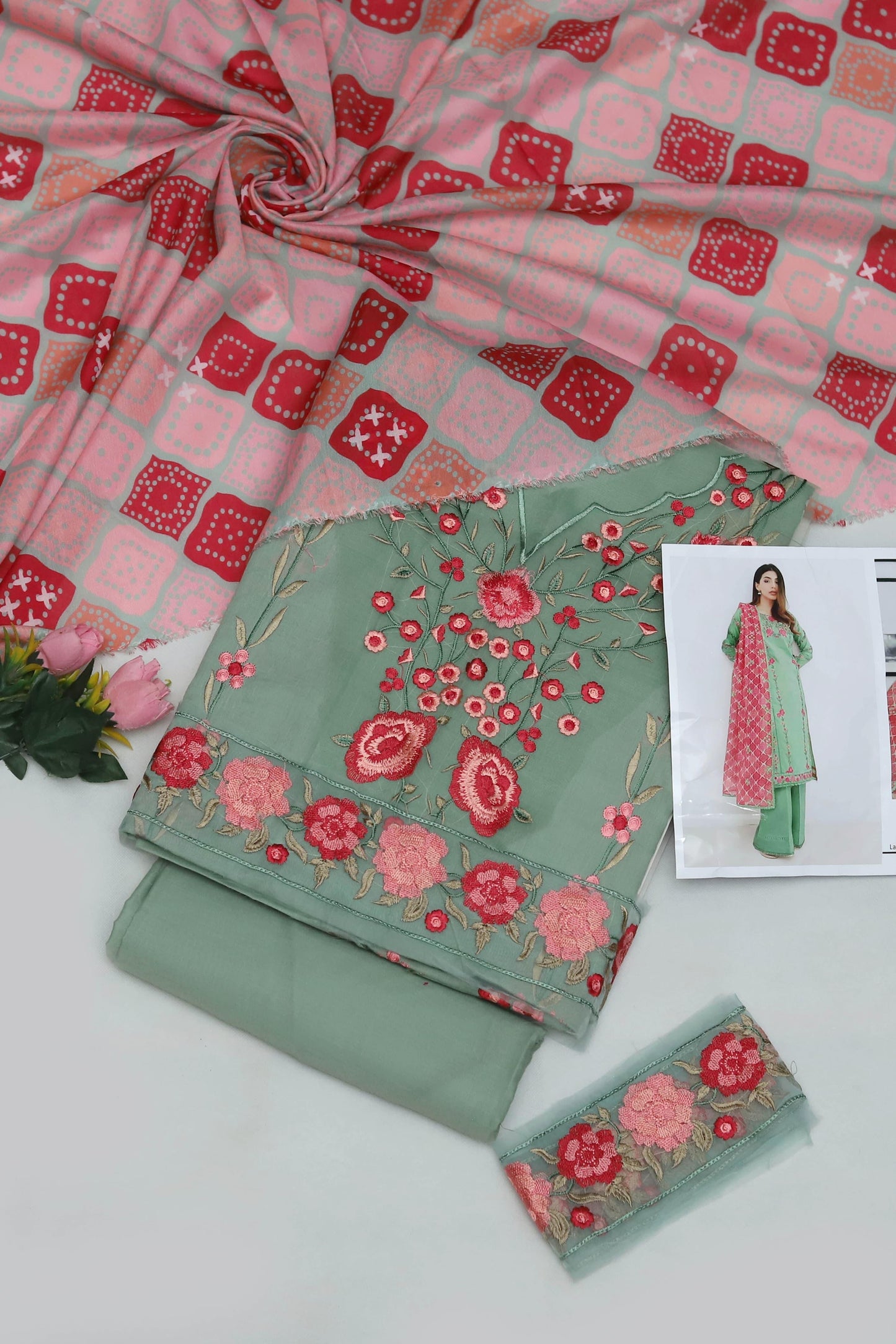Zaib Lawn 3pc