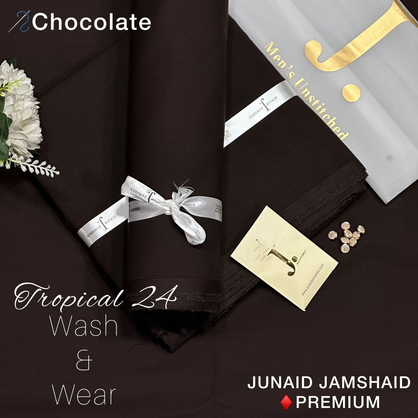 JUNAID JUMSHAID Men’s Luxury Tropical Collection