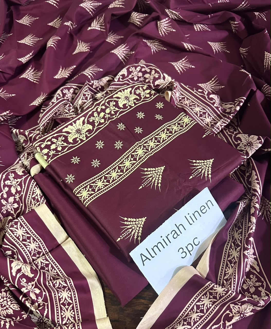 Almirah linen 3pcs