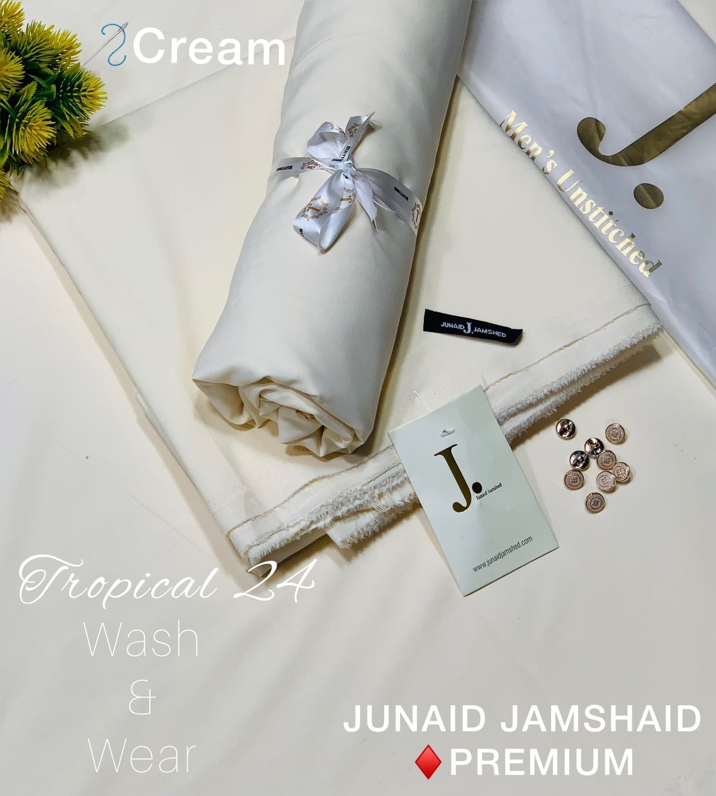JUNAID JUMSHAID Men’s Luxury Tropical Collection