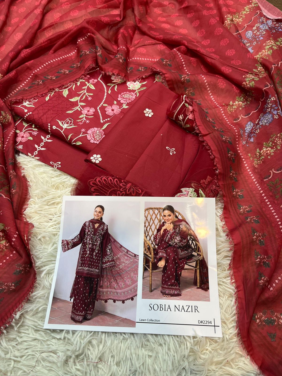 SOBIA NAZIR Lawn 3pc