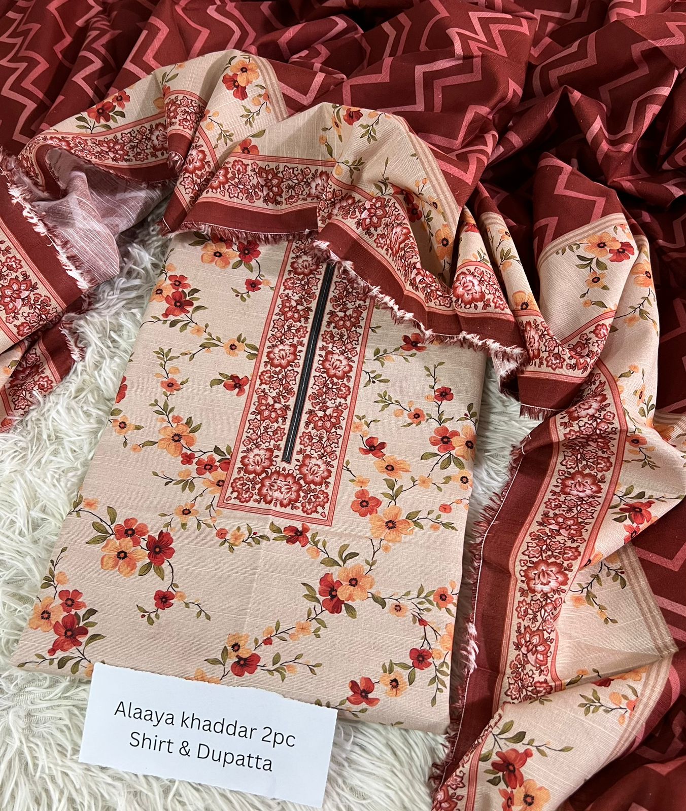 Alaya Khaddar 2pc