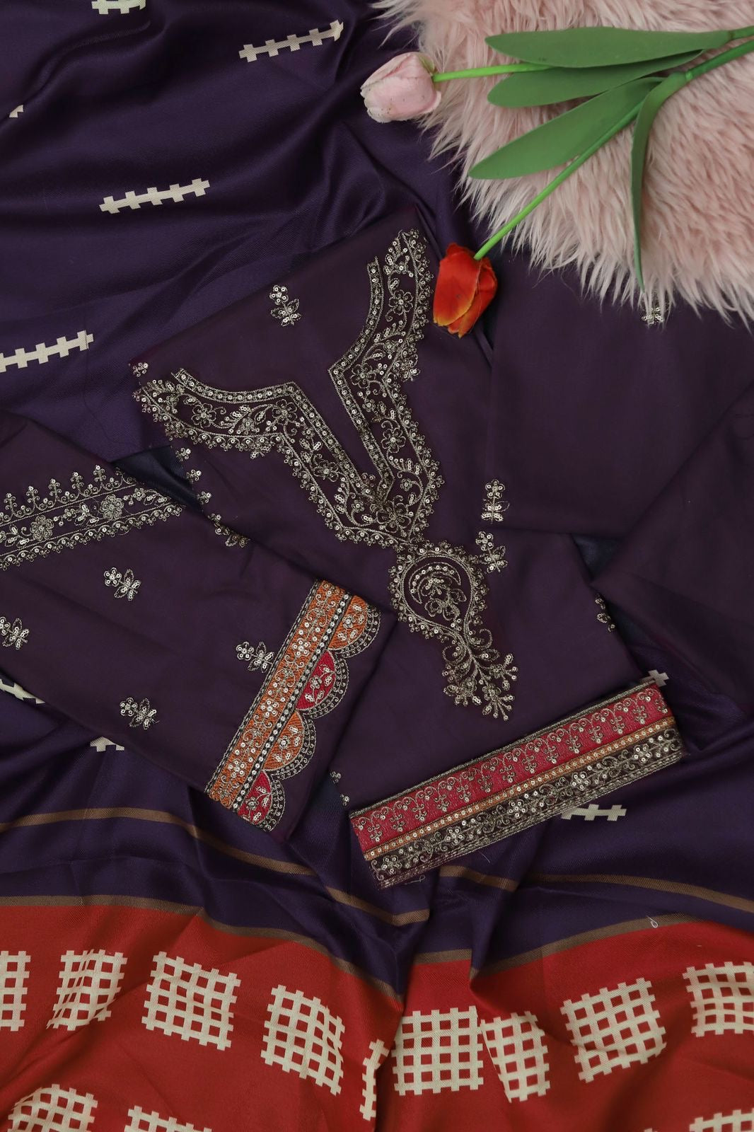 Maria B Dhanak 3pc