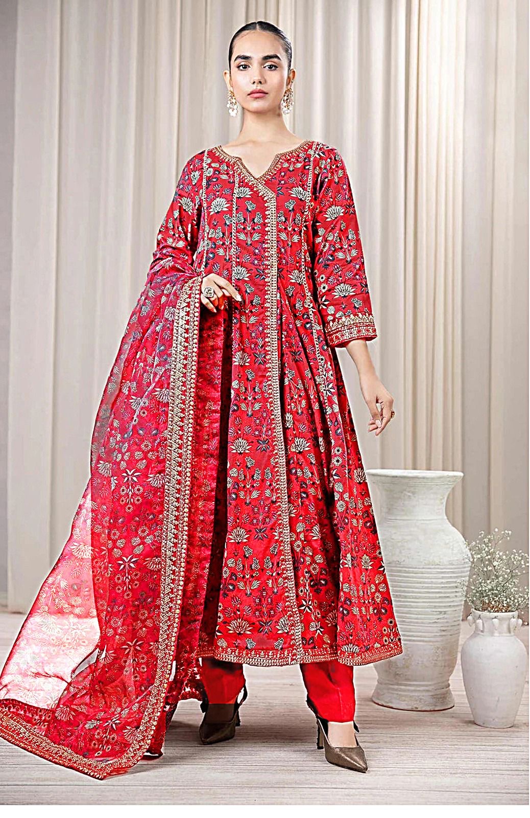 Maria B Lawn 3Pc