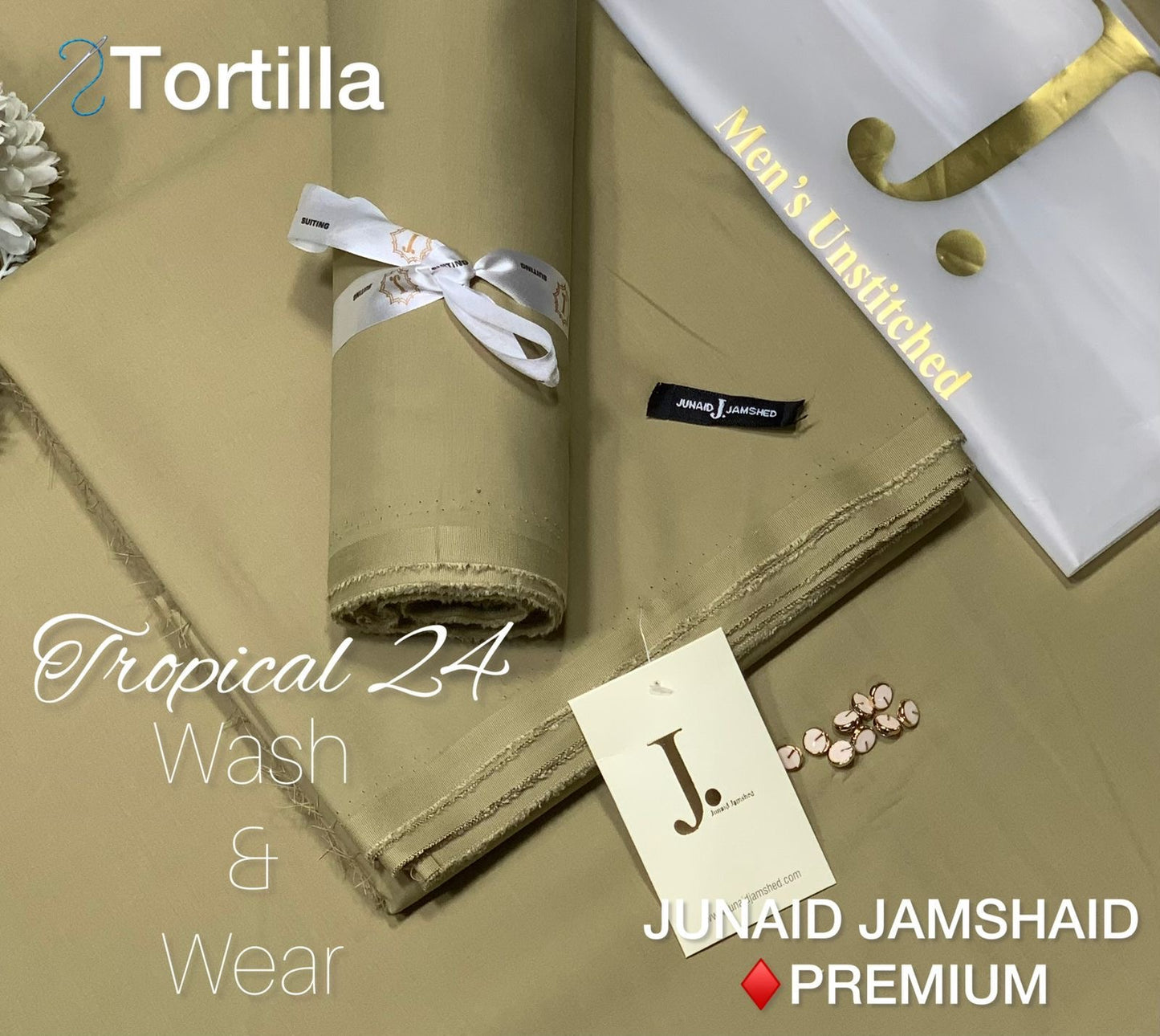 JUNAID JUMSHAID Men’s Luxury Tropical Collection