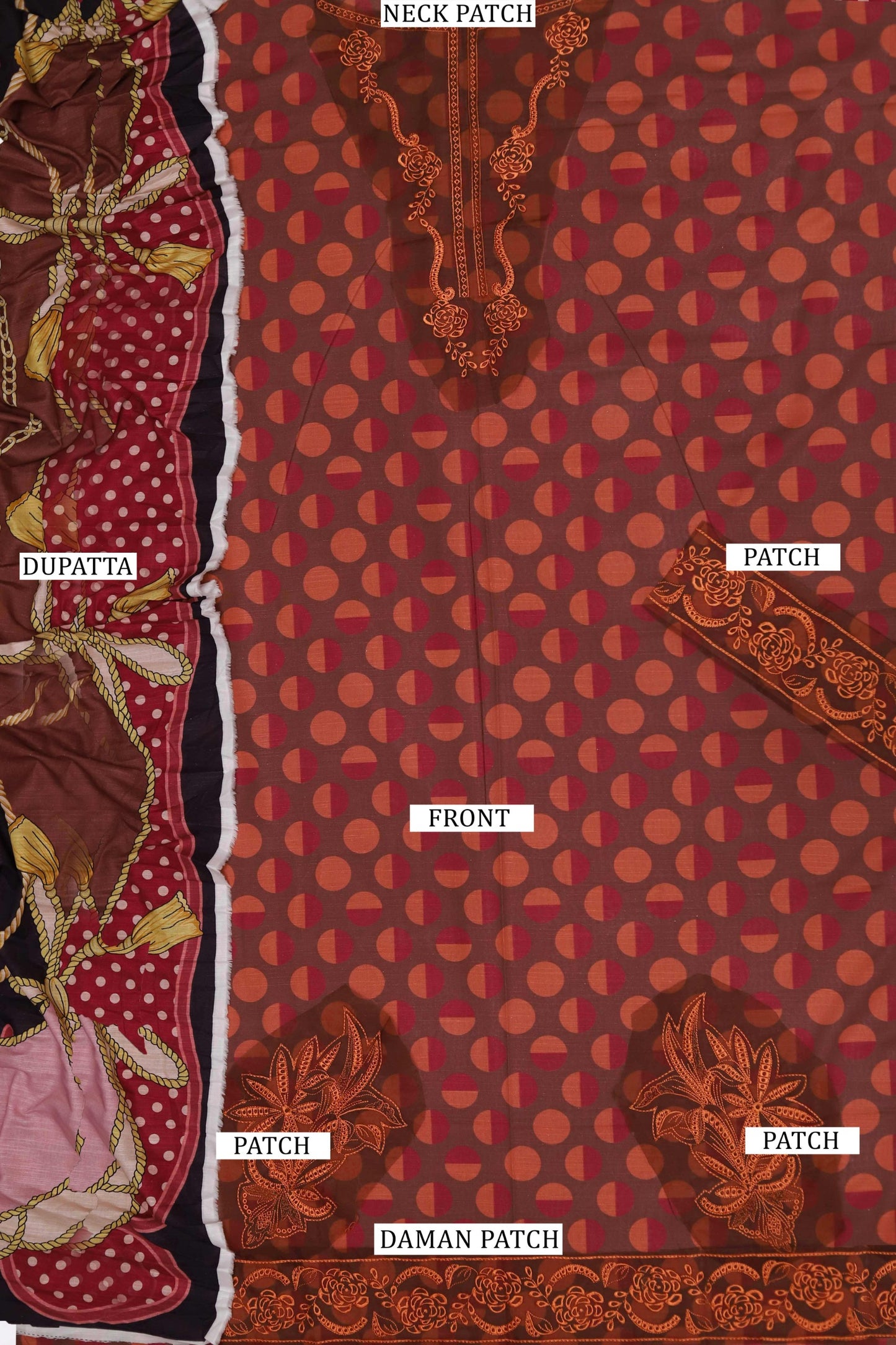 Baroque Khaddar 3pc