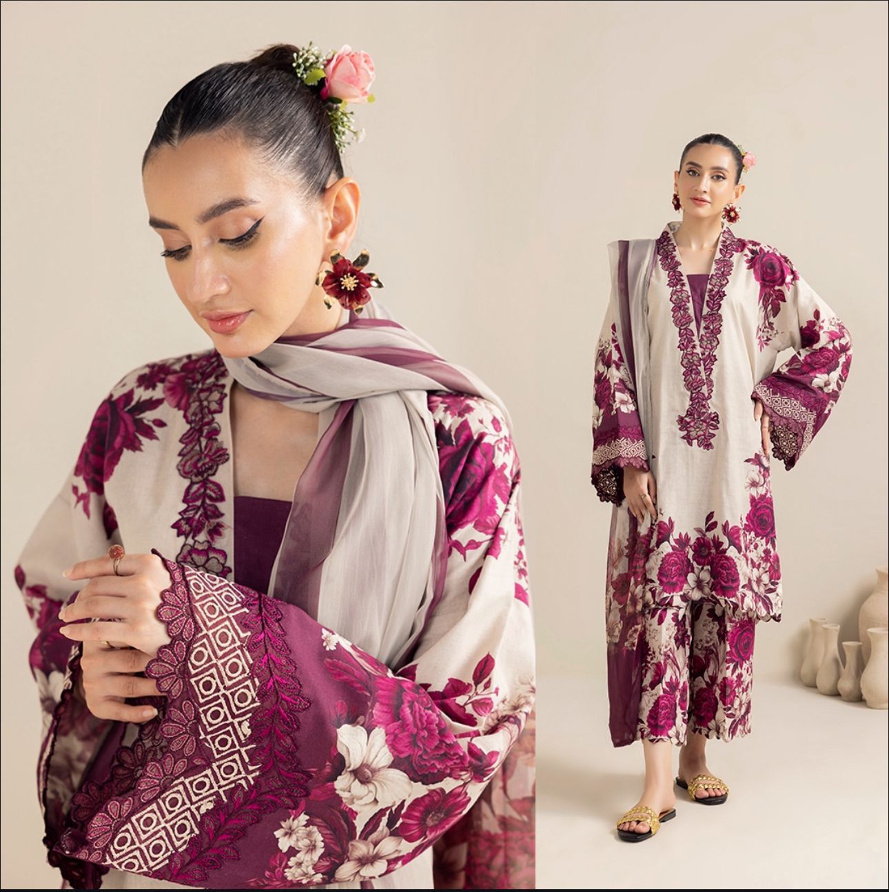 Baroque Lawn 3pc