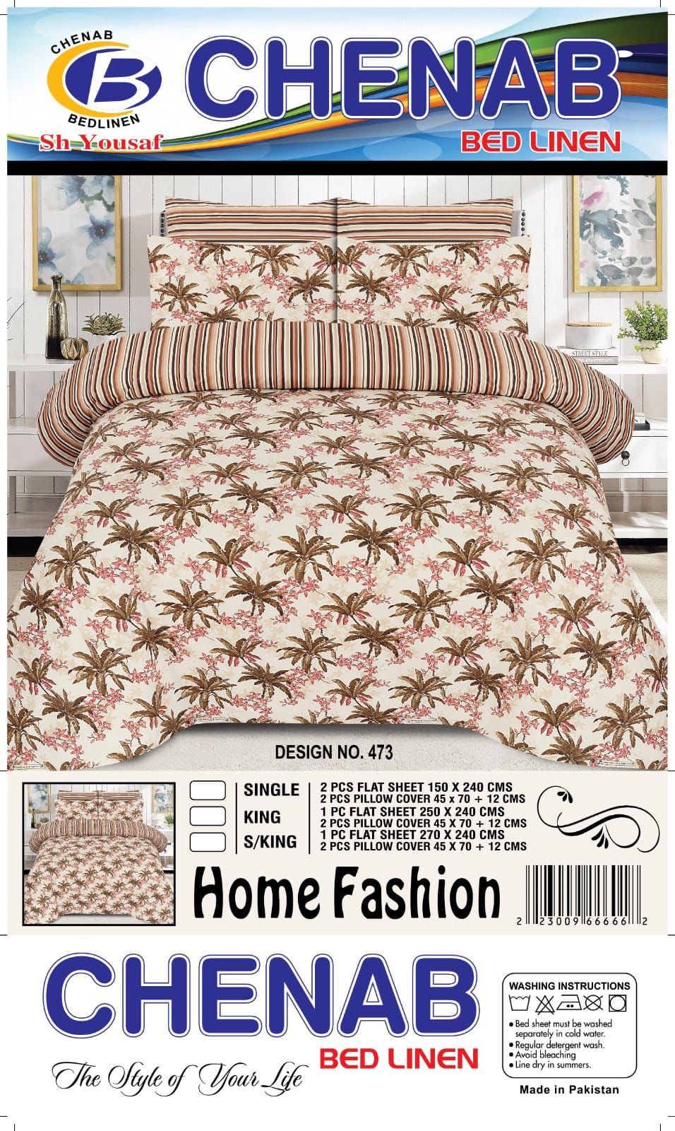 Chenab Cotton Bedsheet