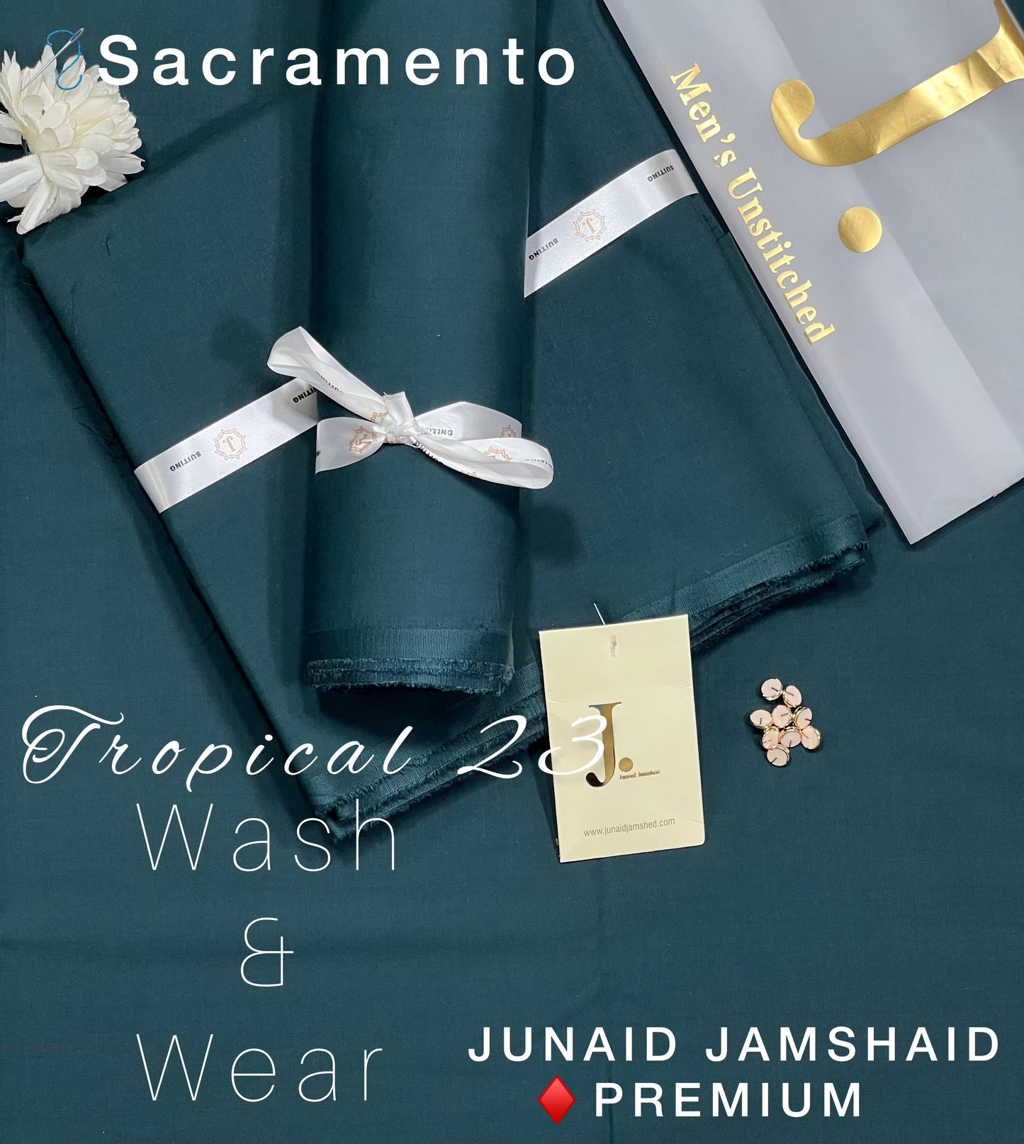JUNAID JUMSHAID Men’s Luxury Tropical Collection