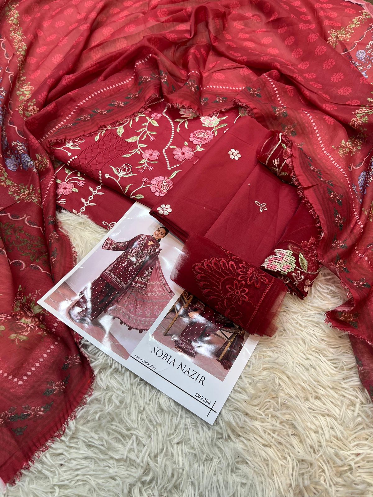 SOBIA NAZIR Lawn 3pc