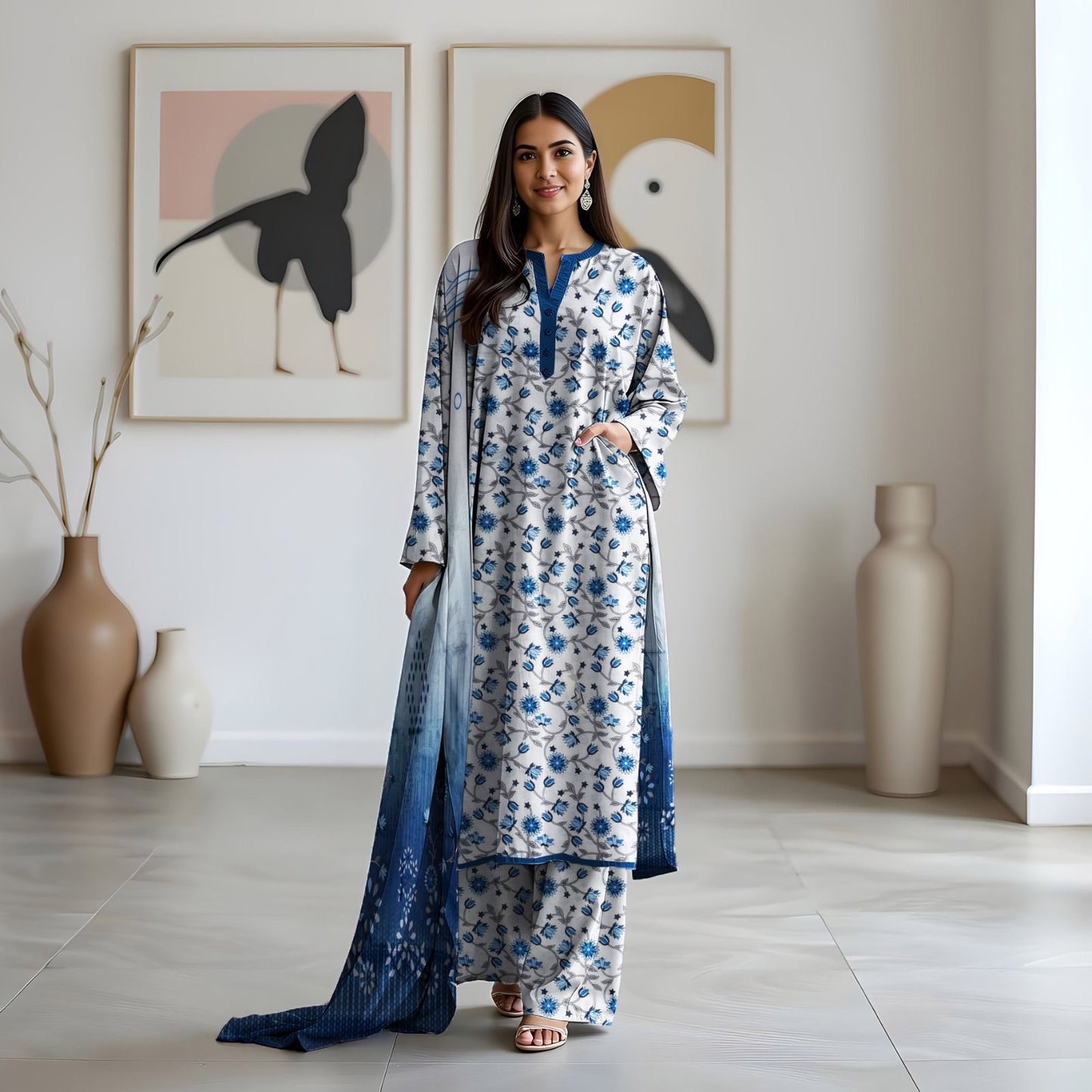 Bareeze lawn 3pc