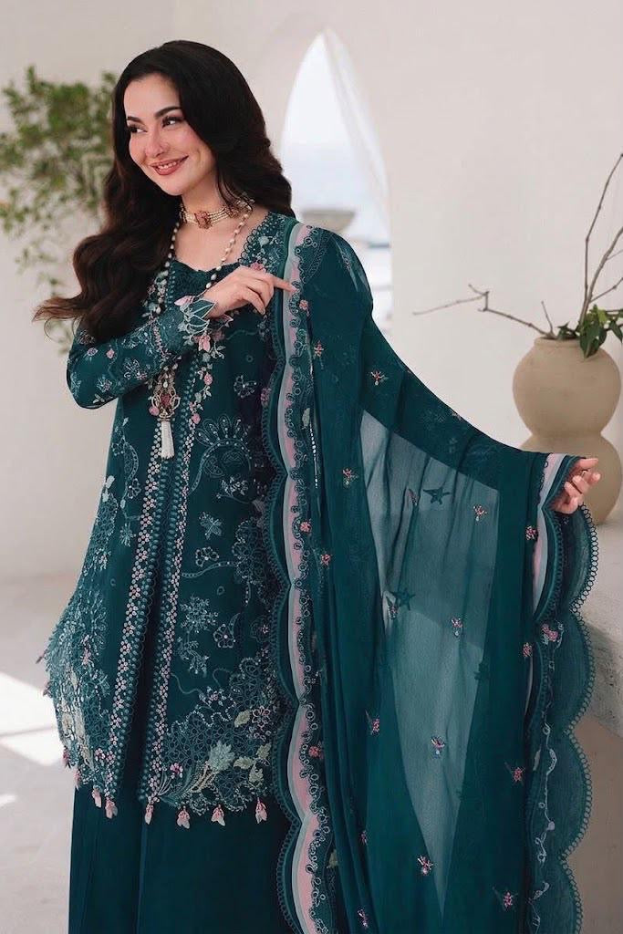 Qalamkar Emb Dhanak 3pc