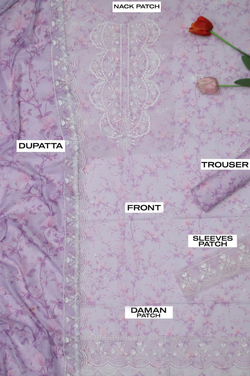Farasha Lawn 3Pc