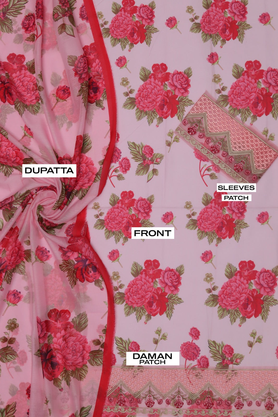 Farasha Lawn 3Pc