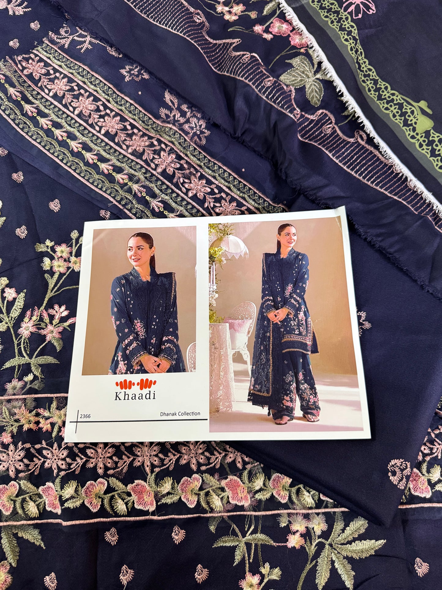 Khaadi Dhanak Marina 3pc