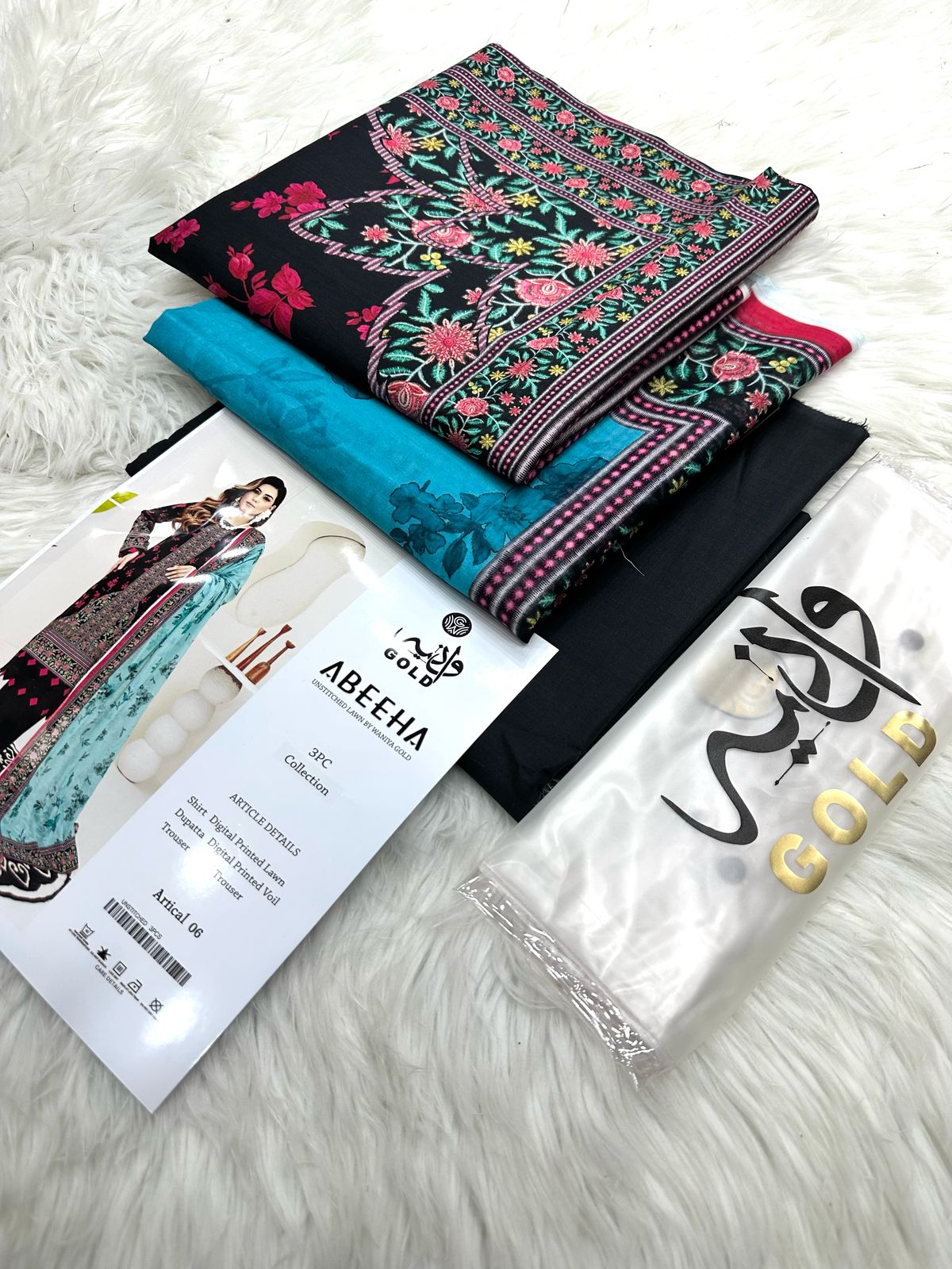 ABEEHA Unstitched Lawn