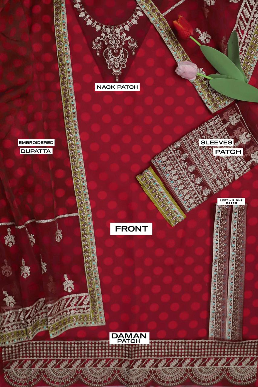 Maria B Festive Unstitched 3pc