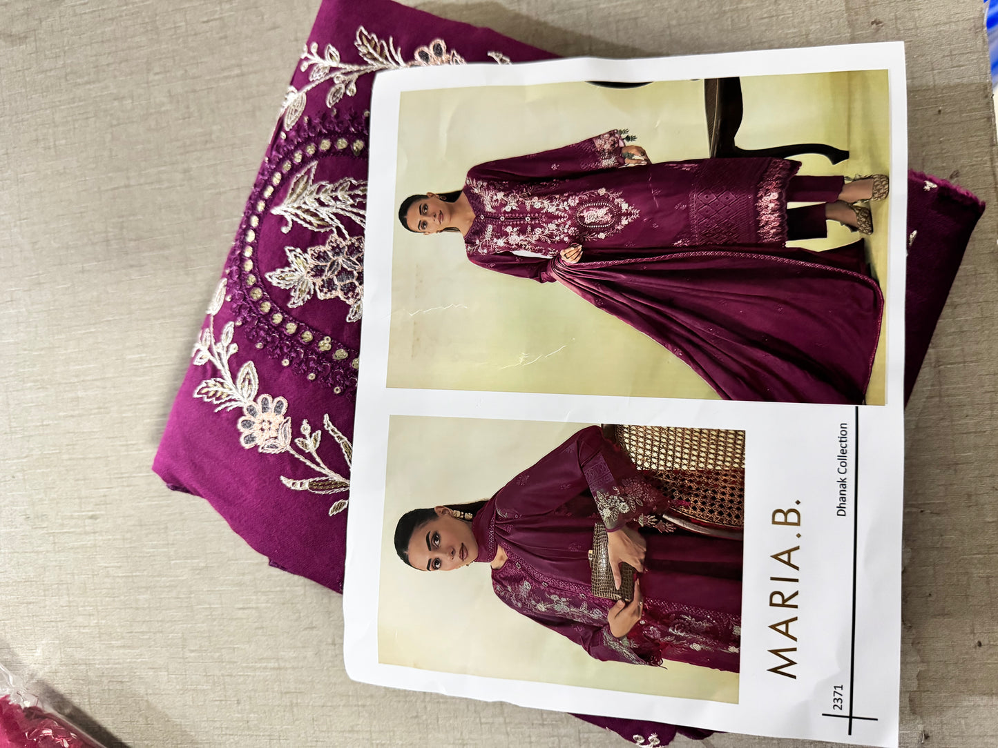 Maria B Dhanak 3pc