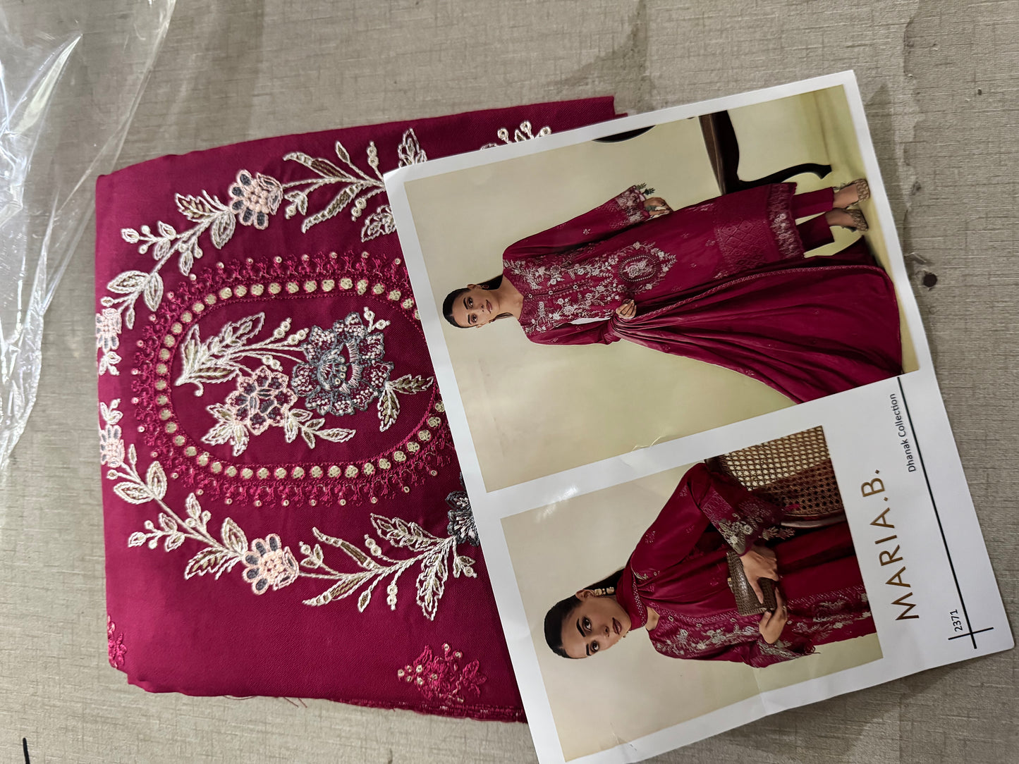 Maria B Dhanak 3pc