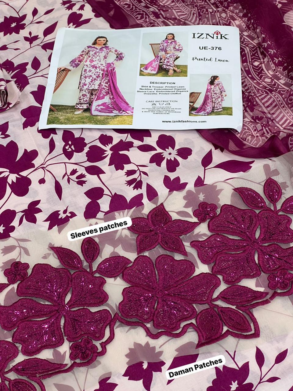 Iznik Lawn 3pc