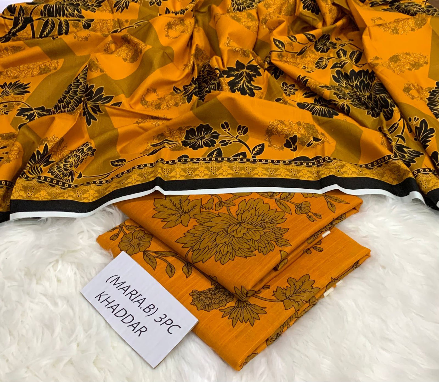 Maria B khaddar 3pc