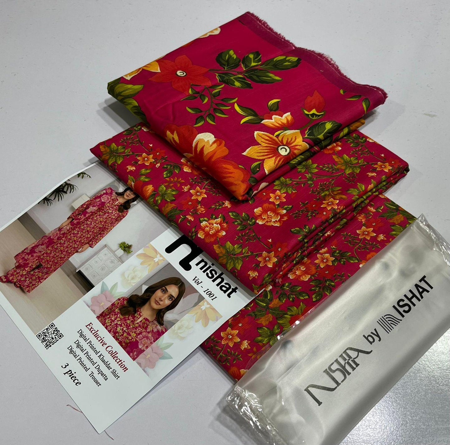 NISHA BY NISHAT Khaddar 3pc 517