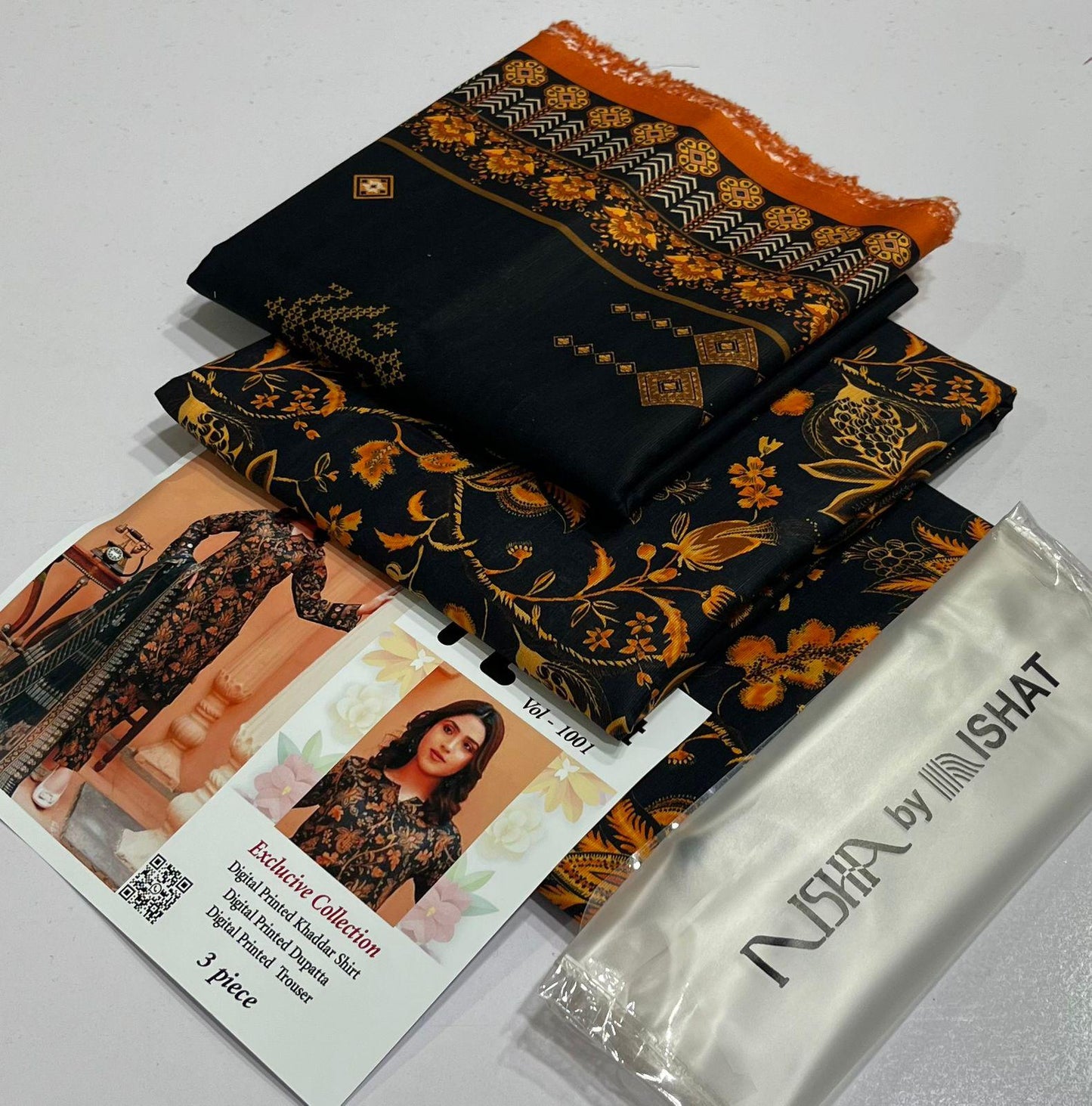 NISHA BY NISHAT Khaddar 3pc 521