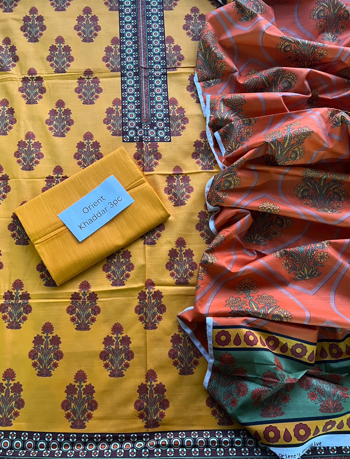 Orient khaddar 3pc