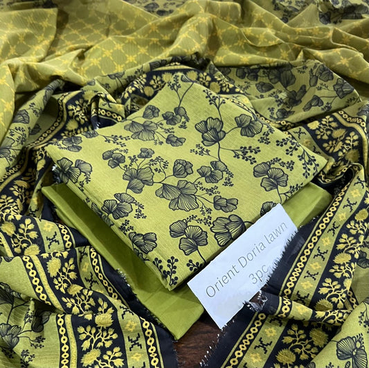 Orient ( Doria  Lawn 3pc )