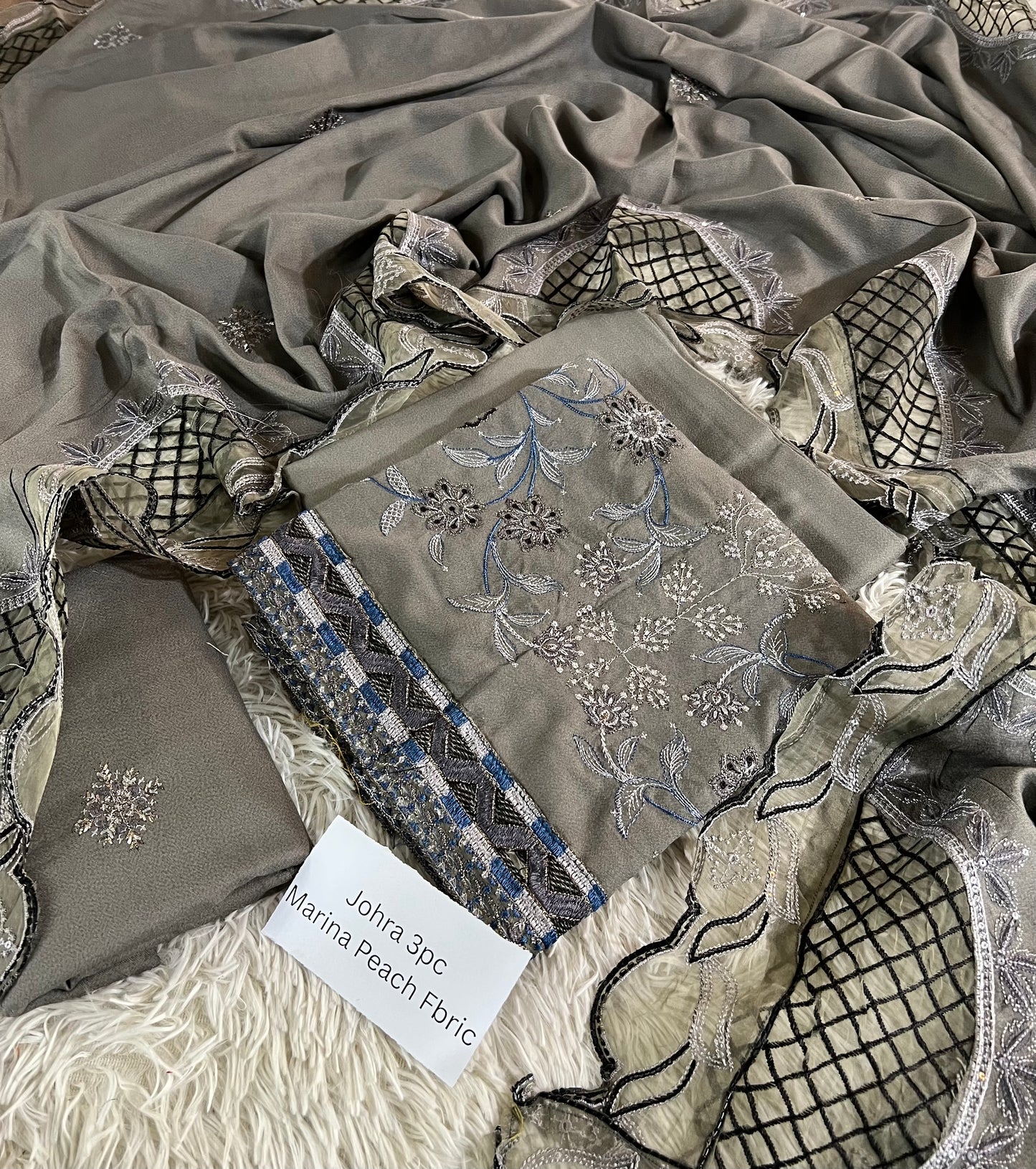 Johra Marina Peach 3pc