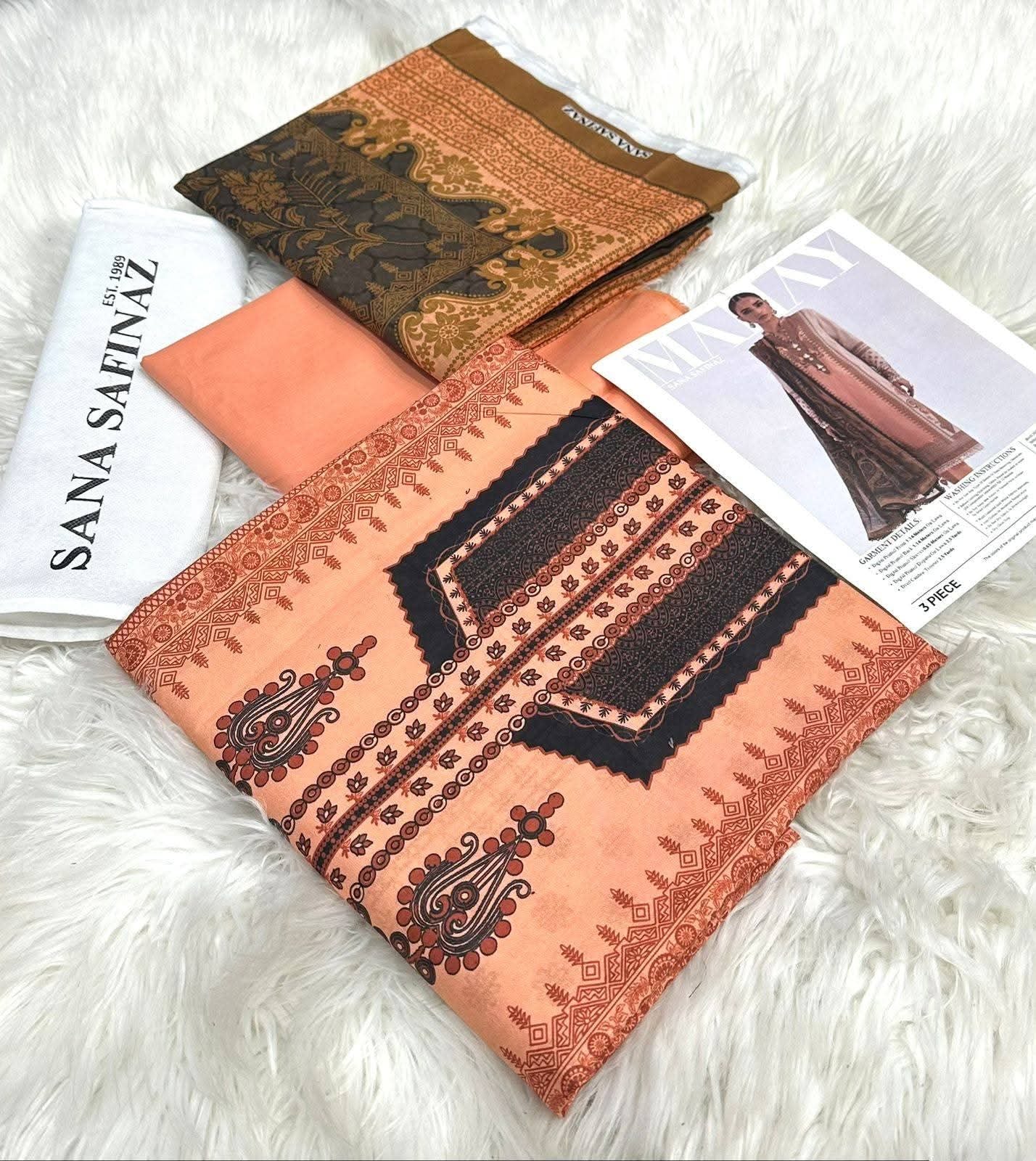 SANA SAFINAZ Lawn 3pc