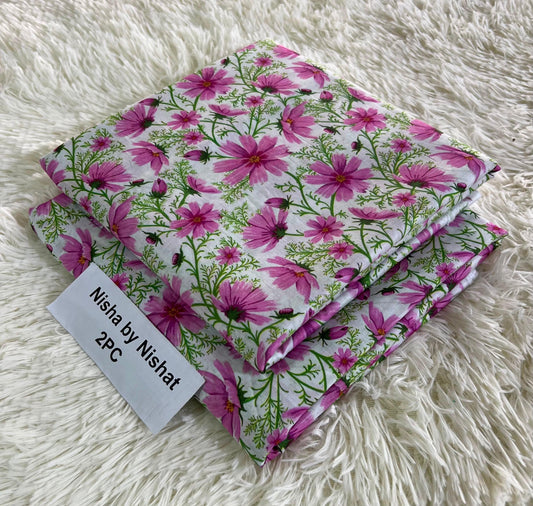 Nishat summer lawn 2pcs