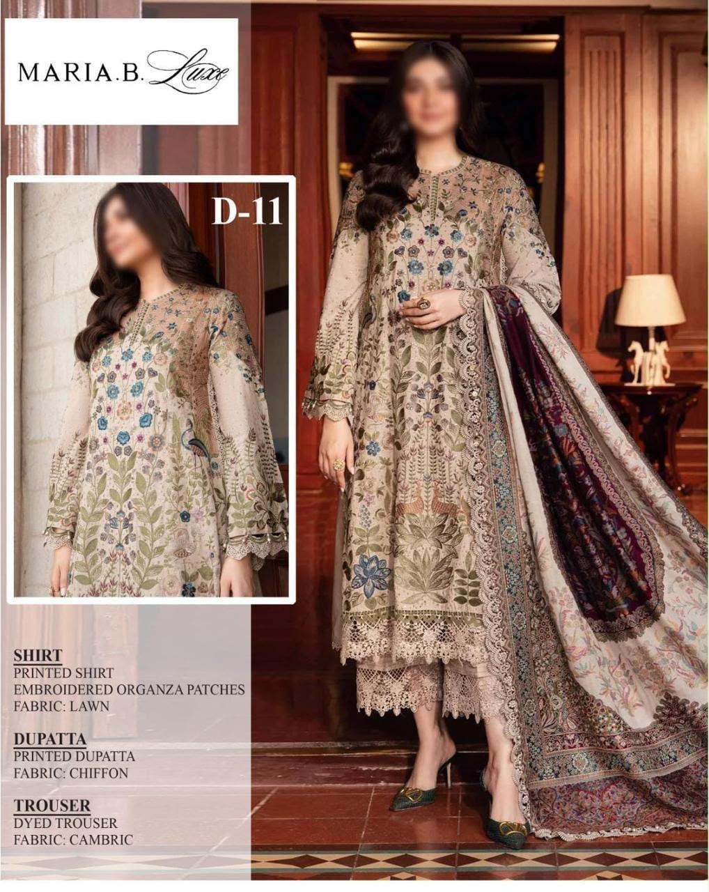 Maria.B lawn ( 5063 )