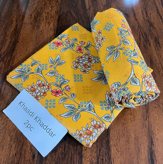 Khaadi  Khaddar 2pc unstitched